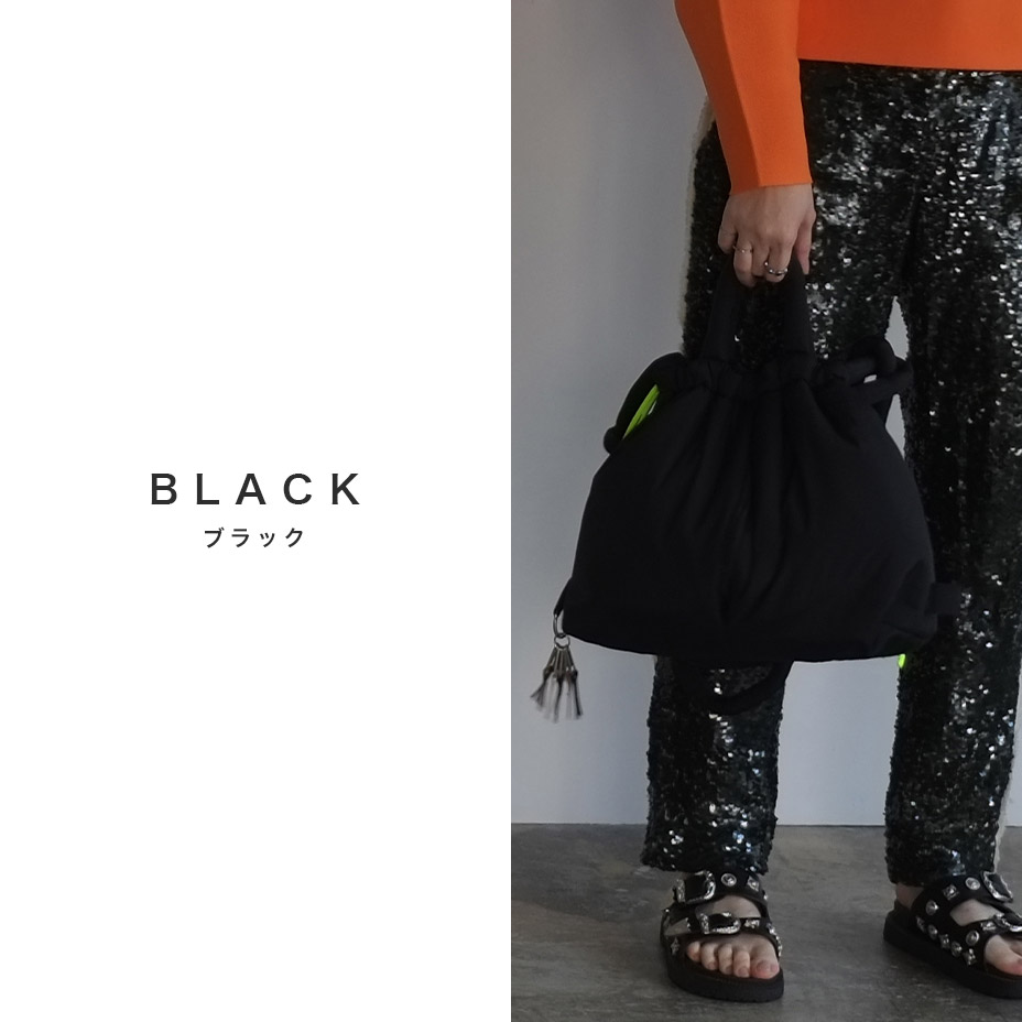 puff kinchaku 2way tote [ C25003 ] cheek / ������