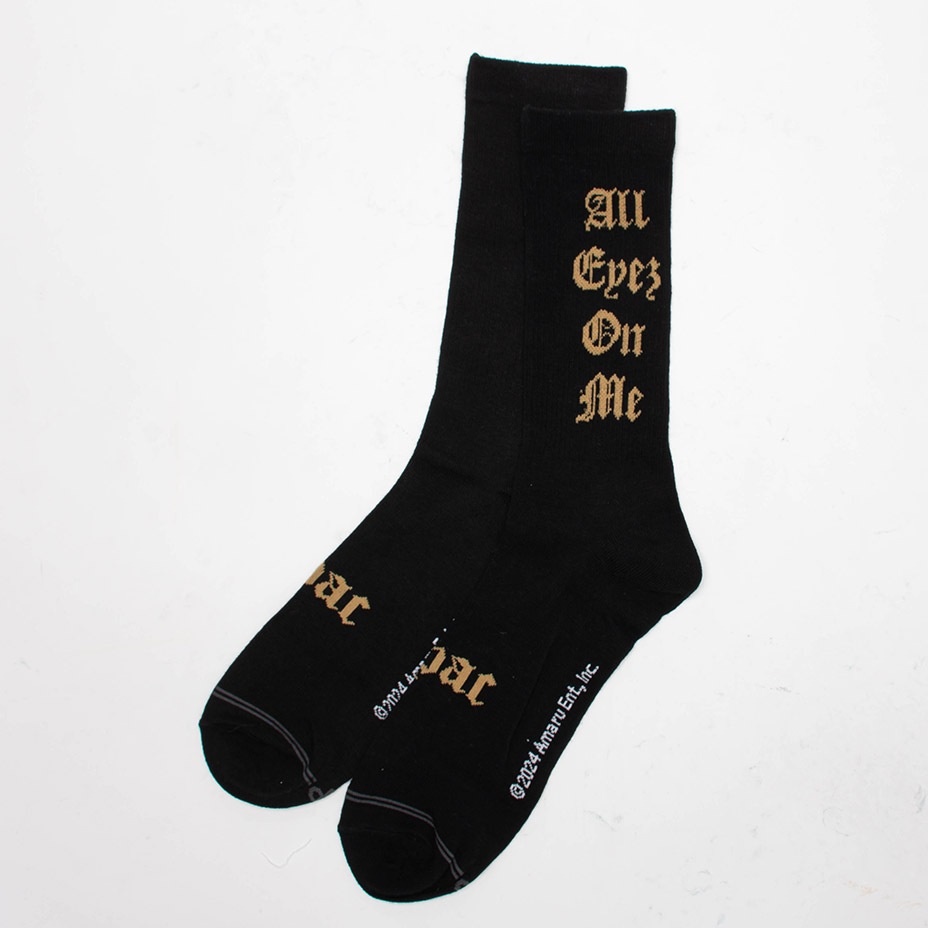 3PAIR PACK TUPAC ASSORTED CREW / [ TUC370 ] Perris Socks / �ڥ꡼�����å���