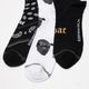 3PAIR PACK TUPAC ASSORTED CREW / [ TUC370 ] Perris Socks / �ڥ꡼�����å���