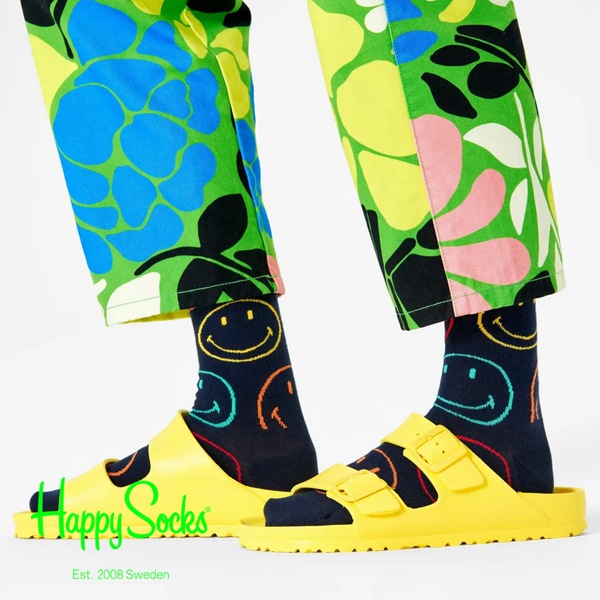 Jumbo Smiley Dot Sock [ 14221003-98 ] Happy Socks / �ϥåԡ����å���