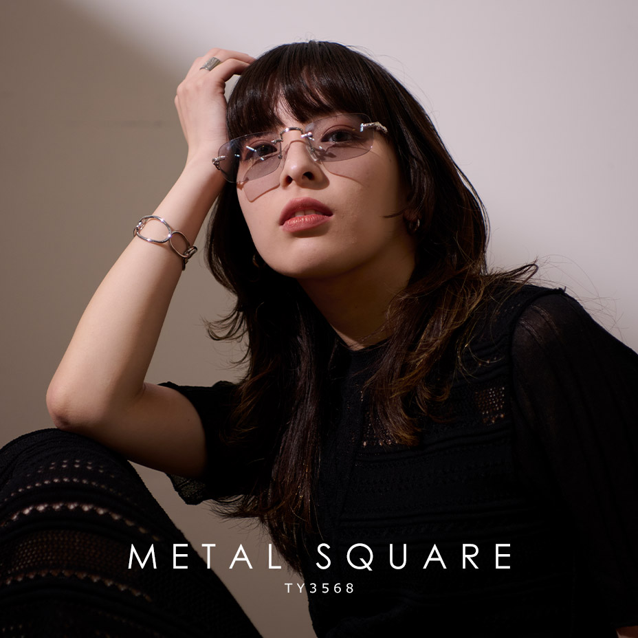 METAL SQUARE [ TY3568 ] THE HUMBLE OPTICAL / �� �ϥ�֥� ���ץƥ�����