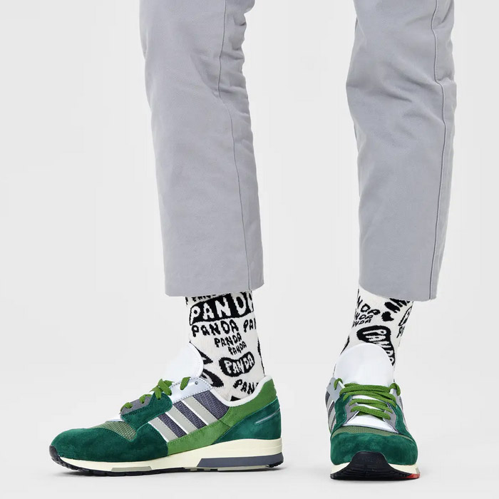 Panda - Panda - Panda Sock [ 14221008-90 ] Happy Socks / �ϥåԡ����å���