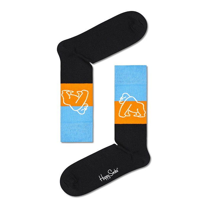Mountain Gorillas Sock [ 14221009-98 ] Happy Socks / �ϥåԡ����å���
