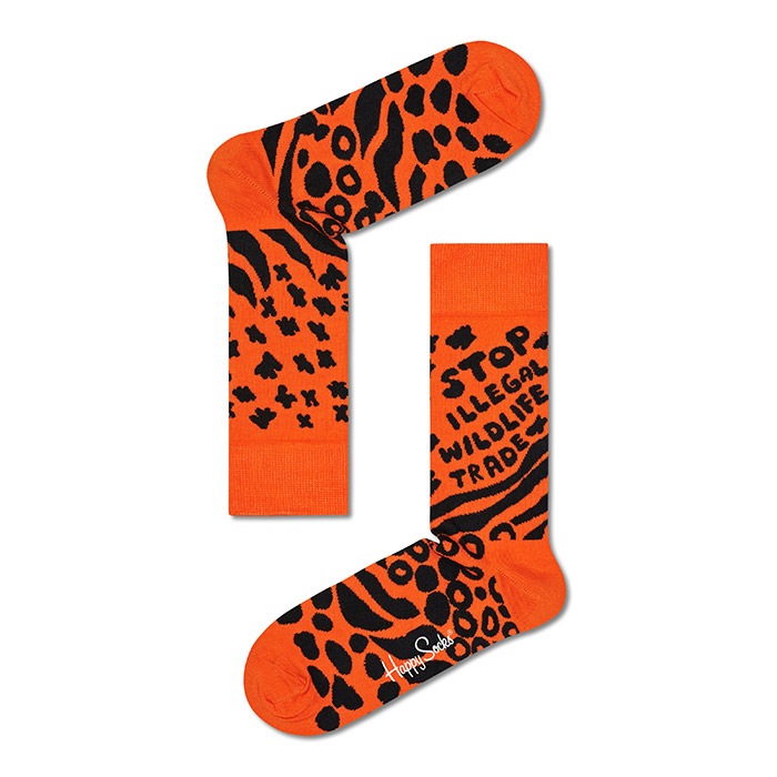 Stop Illegal Online Wildlife Trade Sock [ 14221011-35 ] Happy Socks / �ϥåԡ����å���