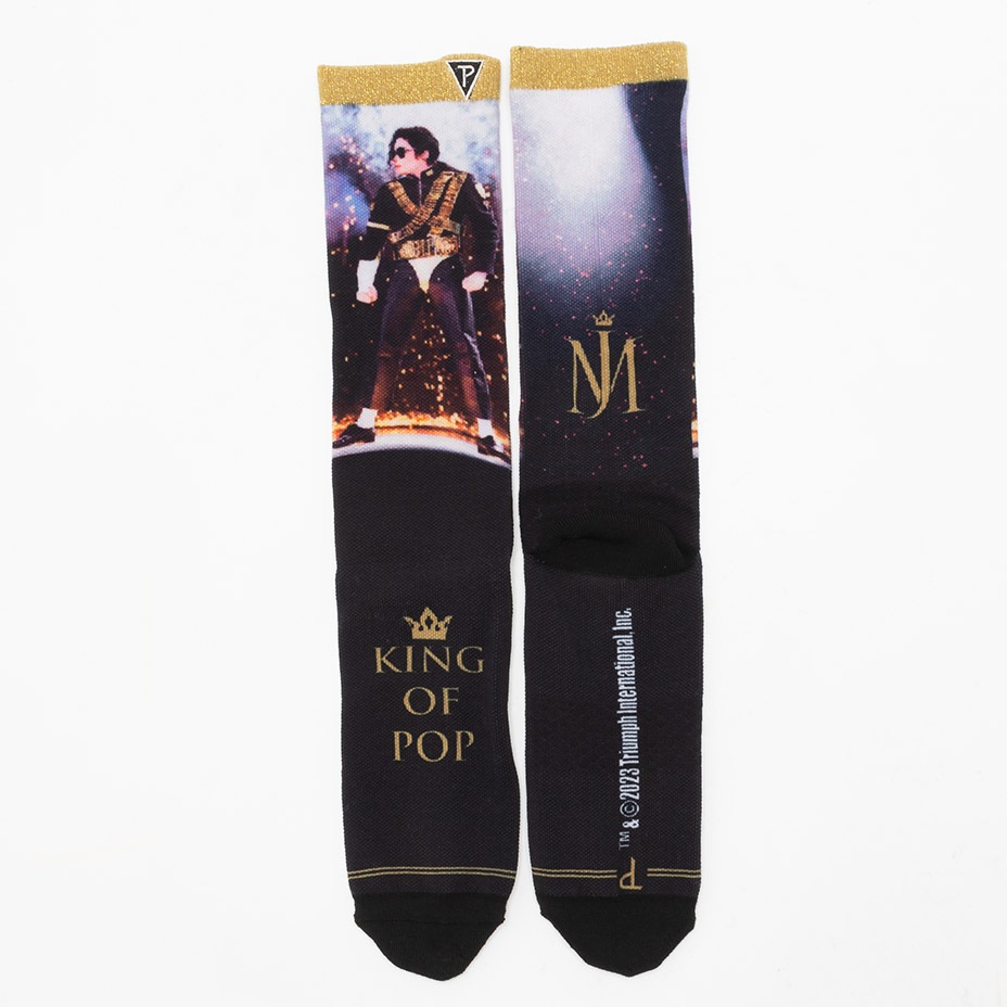 MICHAEL JACKSON King Of Pop Socks /  [ MJB301 ] Perris Socks / �ڥ꡼�����å���
