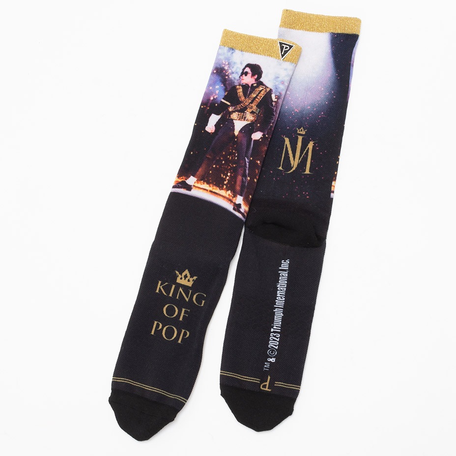 MICHAEL JACKSON King Of Pop Socks /  [ MJB301 ] Perris Socks / �ڥ꡼�����å���