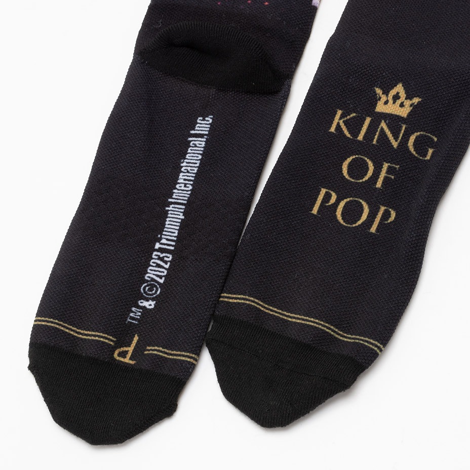 MICHAEL JACKSON King Of Pop Socks /  [ MJB301 ] Perris Socks / �ڥ꡼�����å���