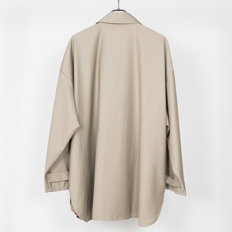 T/R TWILL BIG SHIRTS JK [ 376104 ] Iroquois / ��������