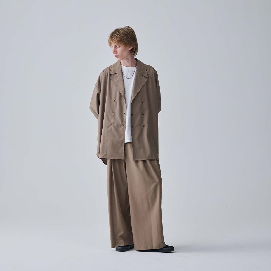 T/R TWILL BIG SHIRTS JK [ 376104 ] Iroquois / ��������