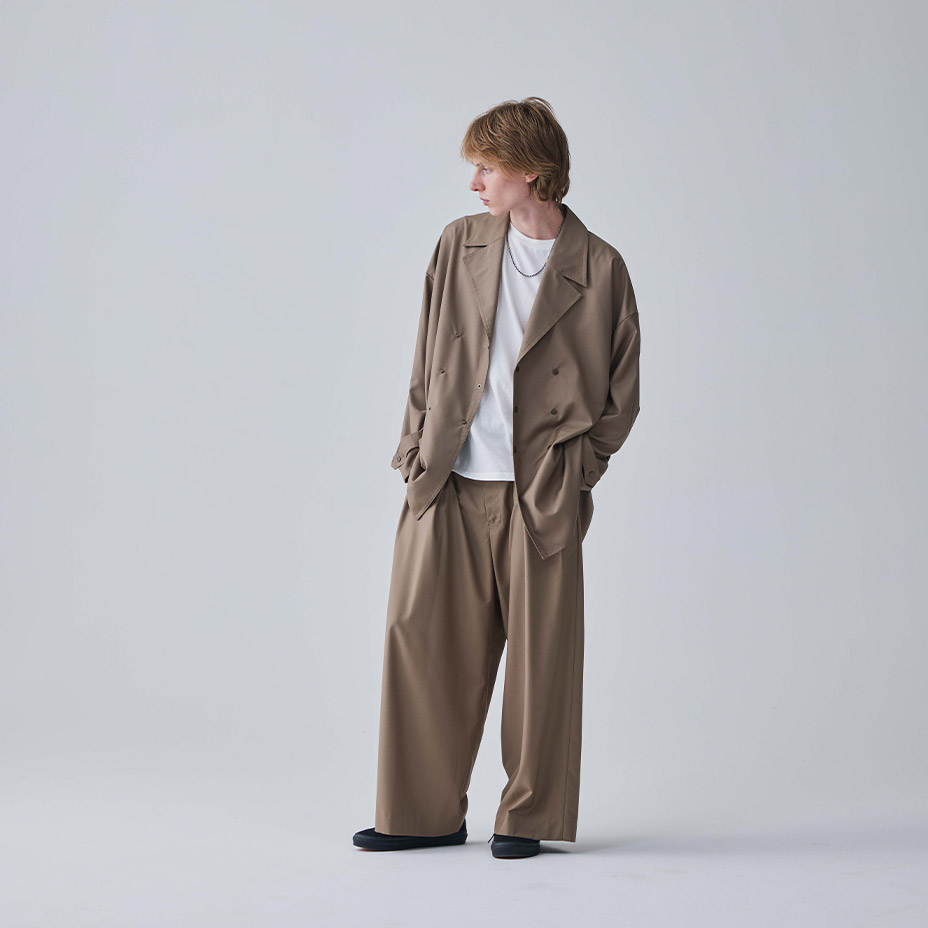 T/R TWILL BIG SHIRTS JK [ 376104 ] Iroquois / ��������