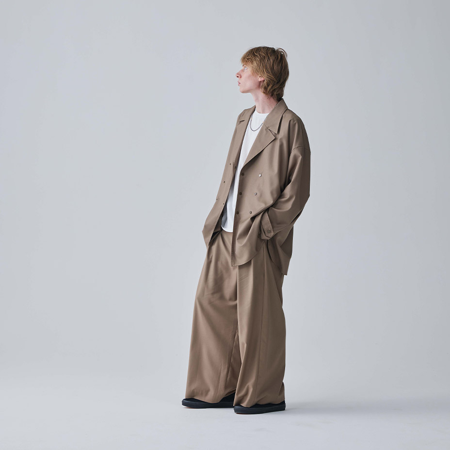 T/R TWILL BIG SHIRTS JK [ 376104 ] Iroquois / ��������