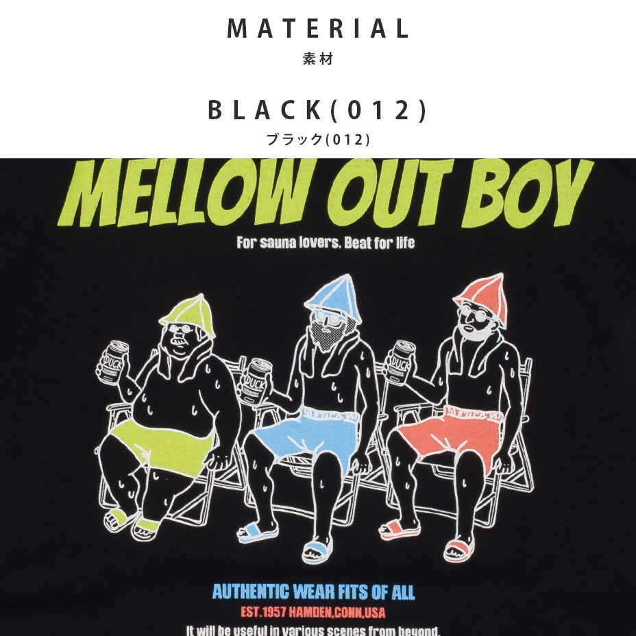 REGULAR FIT S/STEE��MELLOW OUT BOY��[ Duckster / ���å������� ] SNK-951903