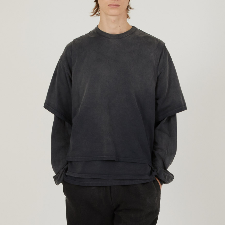 Pigmented 3 Layered T-shirt / a-TP09 [ BASICKS / �٥����å���  ] BSCS-A-TP09
