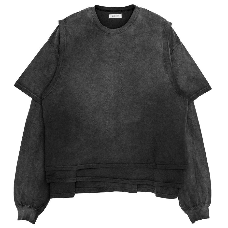 Pigmented 3 Layered T-shirt / a-TP09 [ BASICKS / �٥����å���  ] BSCS-A-TP09