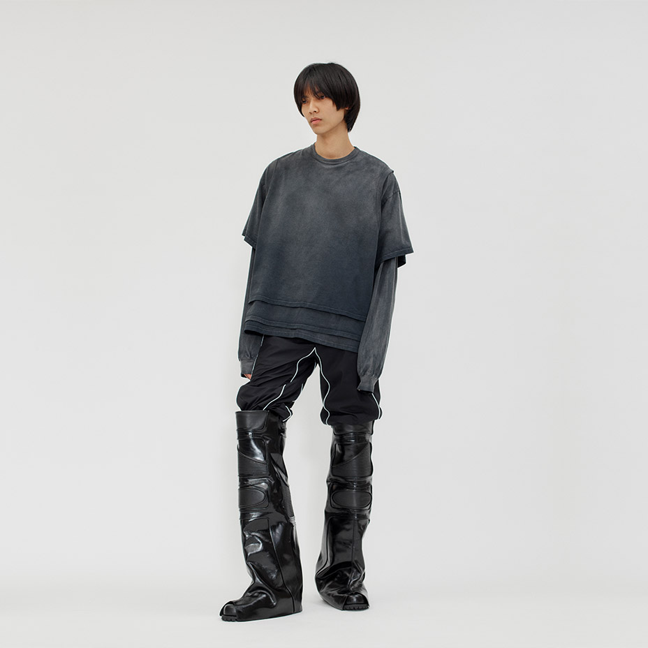 Pigmented 3 Layered T-shirt / a-TP09 [ BASICKS / �٥����å���  ] BSCS-A-TP09