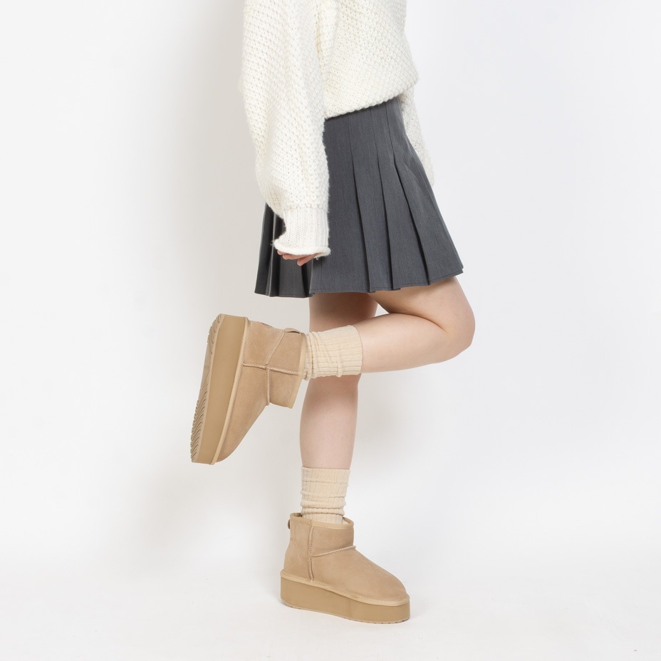 PLATFORM MICRO WOOL [ W13159 ] EMU / ���ߥ塼
