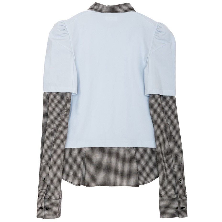 Cigarettes Polo Combo Shirt / a-TP13 [ BASICKS / �٥����å���  ] BSCS-A-TP13