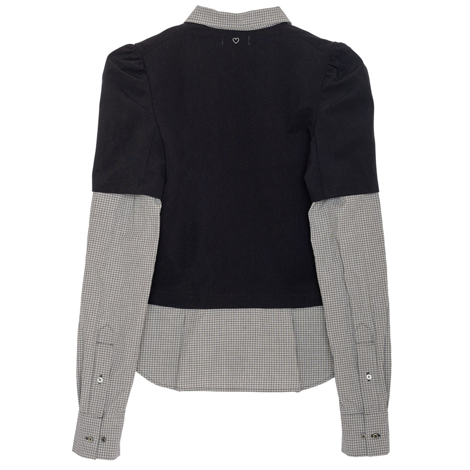 Cigarettes Polo Combo Shirt / a-TP13 [ BASICKS / �٥����å���  ] BSCS-A-TP13