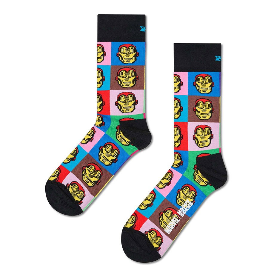 MARVEL Avengers Iron Man Sock [ 14251001-98 ] Happy Socks / �ϥåԡ����å���