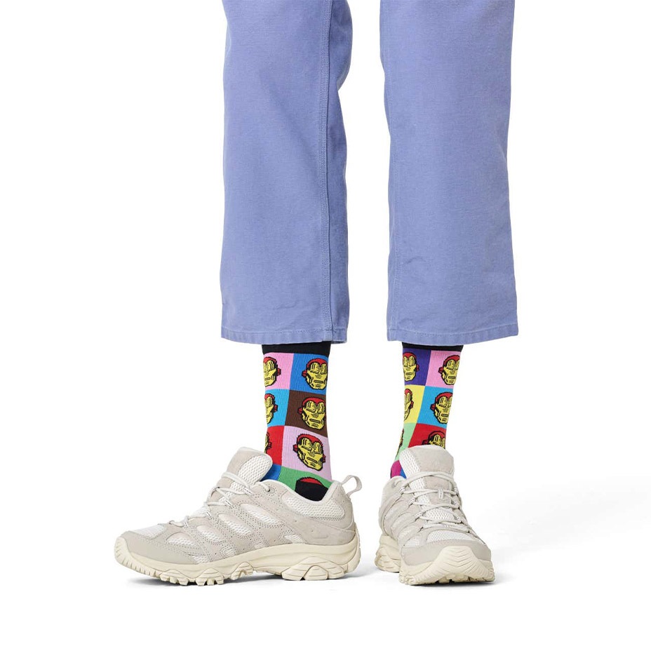 MARVEL Avengers Iron Man Sock [ 14251001-98 ] Happy Socks / �ϥåԡ����å���