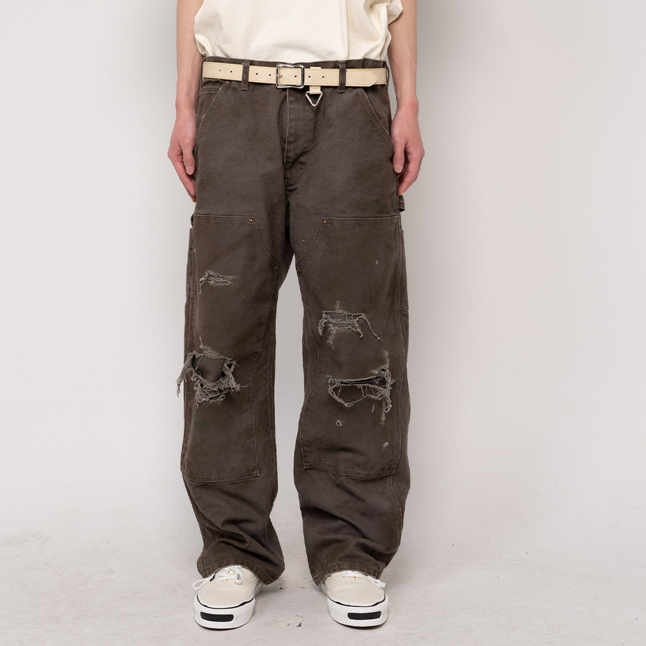 Boro Painter Pants [ G11PT026 ] KAMIYA / ���ߥ�