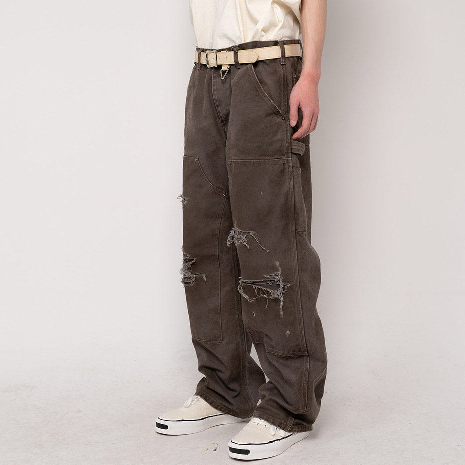 Boro Painter Pants [ G11PT026 ] KAMIYA / ���ߥ�