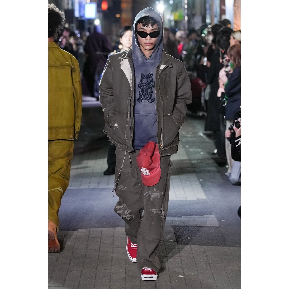 Boro Painter Pants [ G11PT026 ] KAMIYA / ���ߥ�
