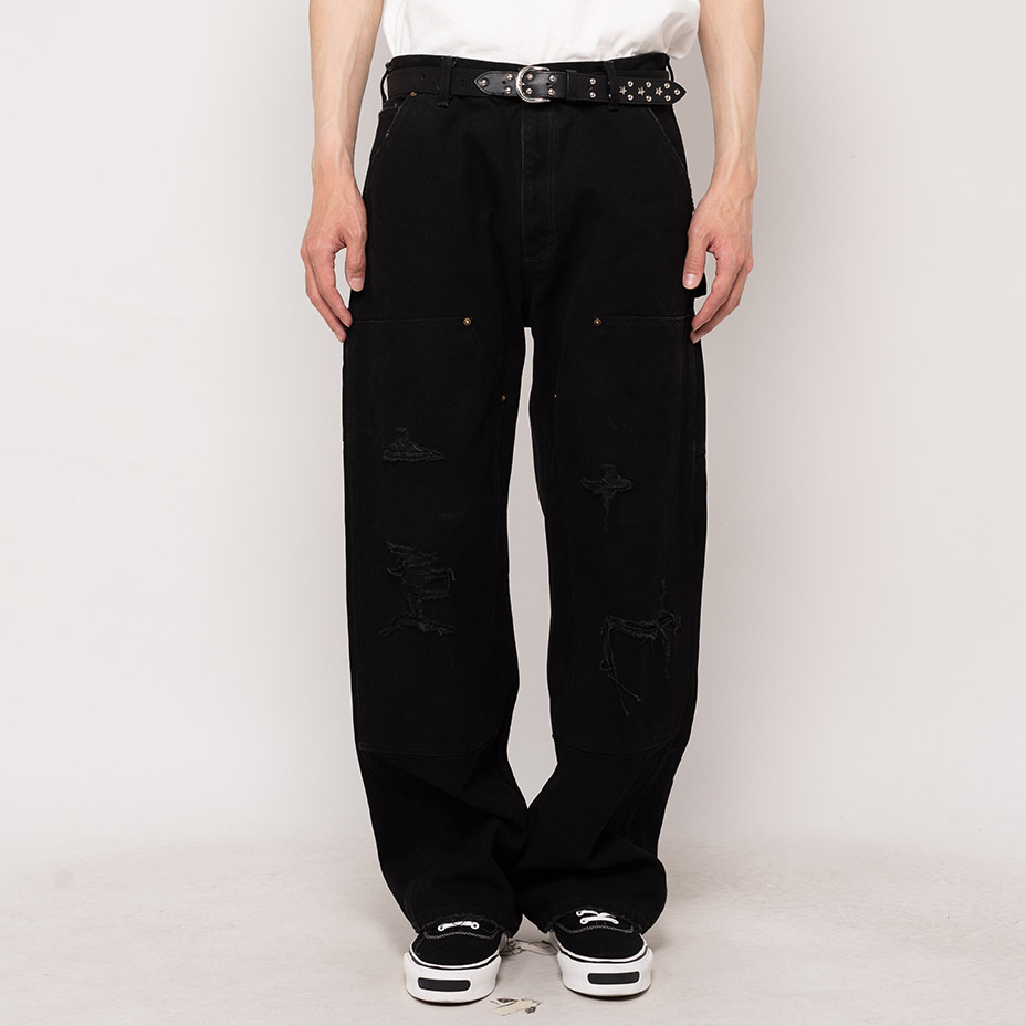 Boro Painter Pants [ G11PT026 ] KAMIYA / ���ߥ�