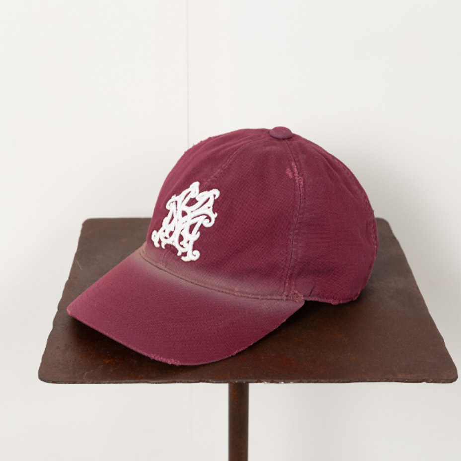 "KMY" Distressed Cap [ KAMIYA / ���ߥ� ] G11AC052