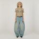 Folding Denim Trousers / a-TR01 [ BASICKS / �٥����å���  ] BSCS-A-TR01