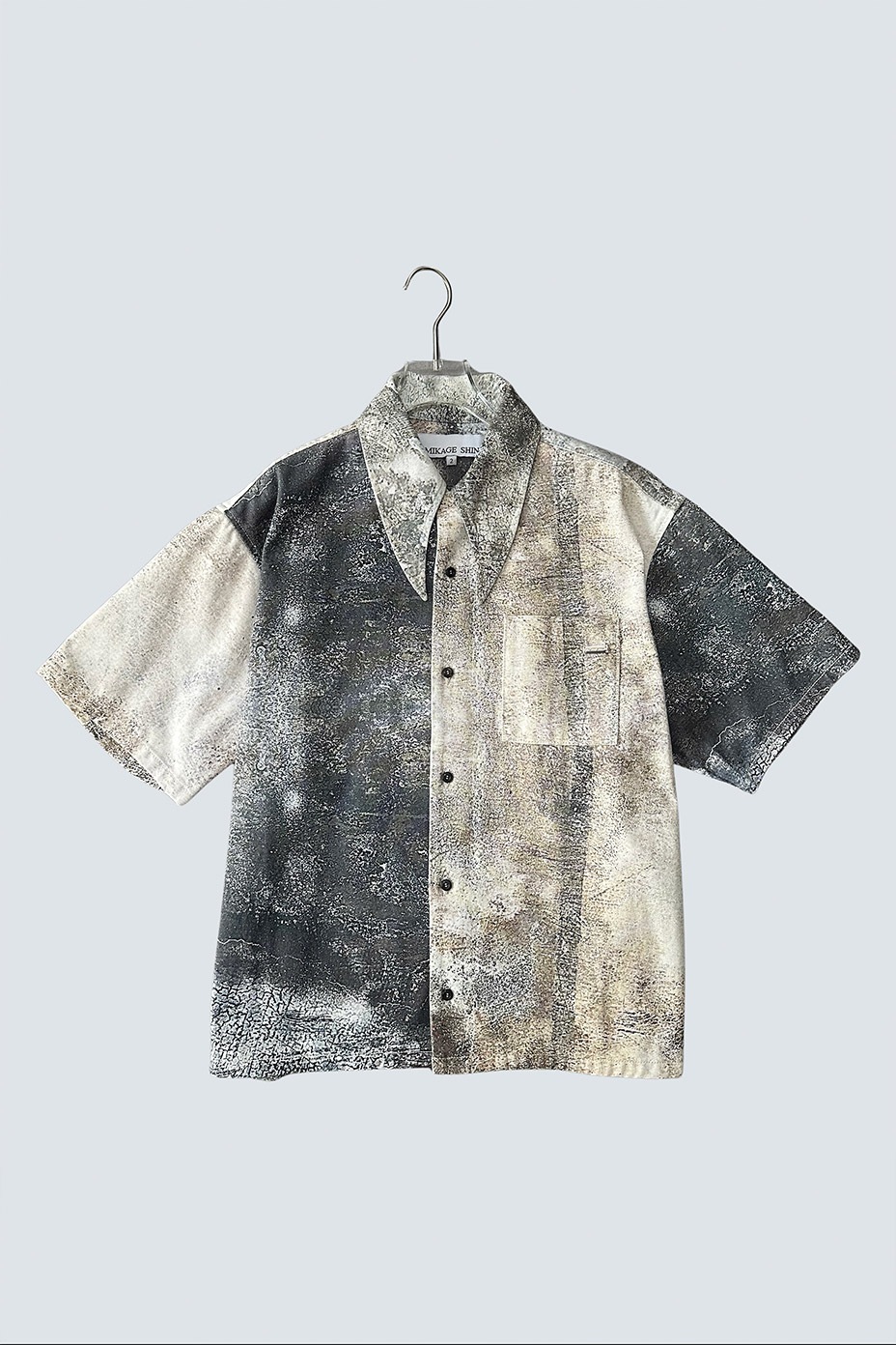 ��Sabi�� Denim Short Sleeve Shirt [ MIKAGE SHIN / �ߥ��� ���� ] MGS-26SS-0402