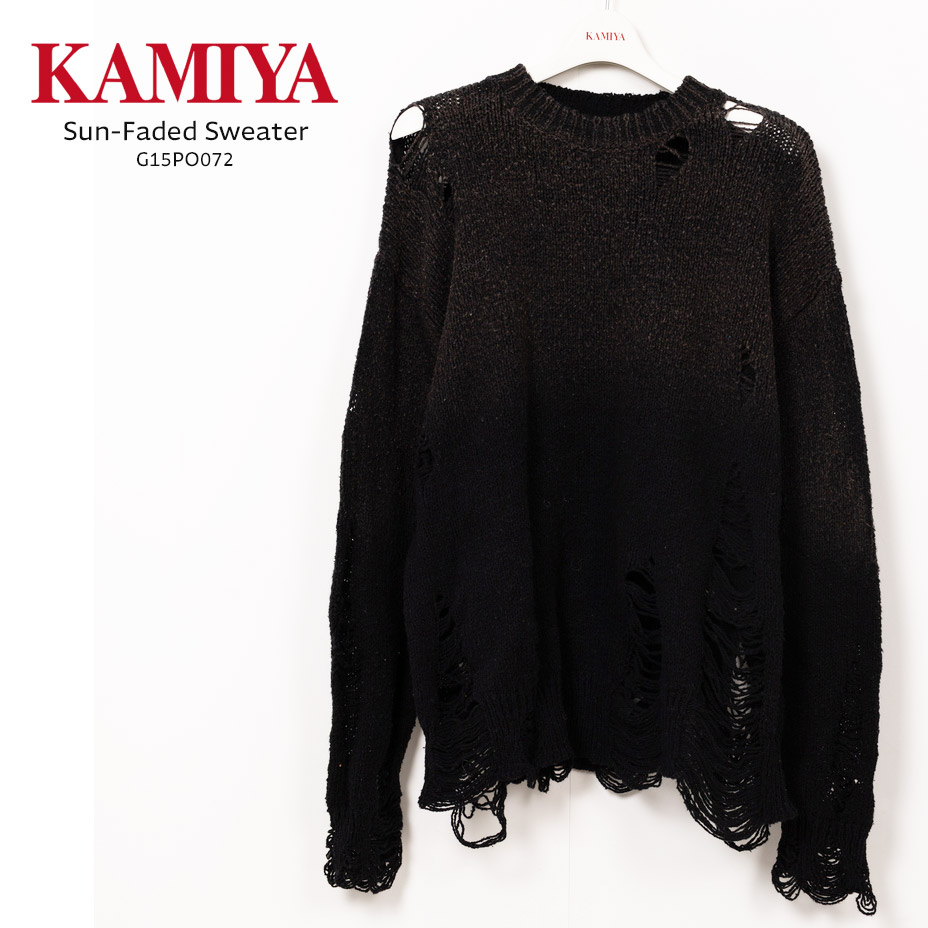 Sun-Faded Sweater [ G15PO072 ] KAMIYA / ���ߥ�