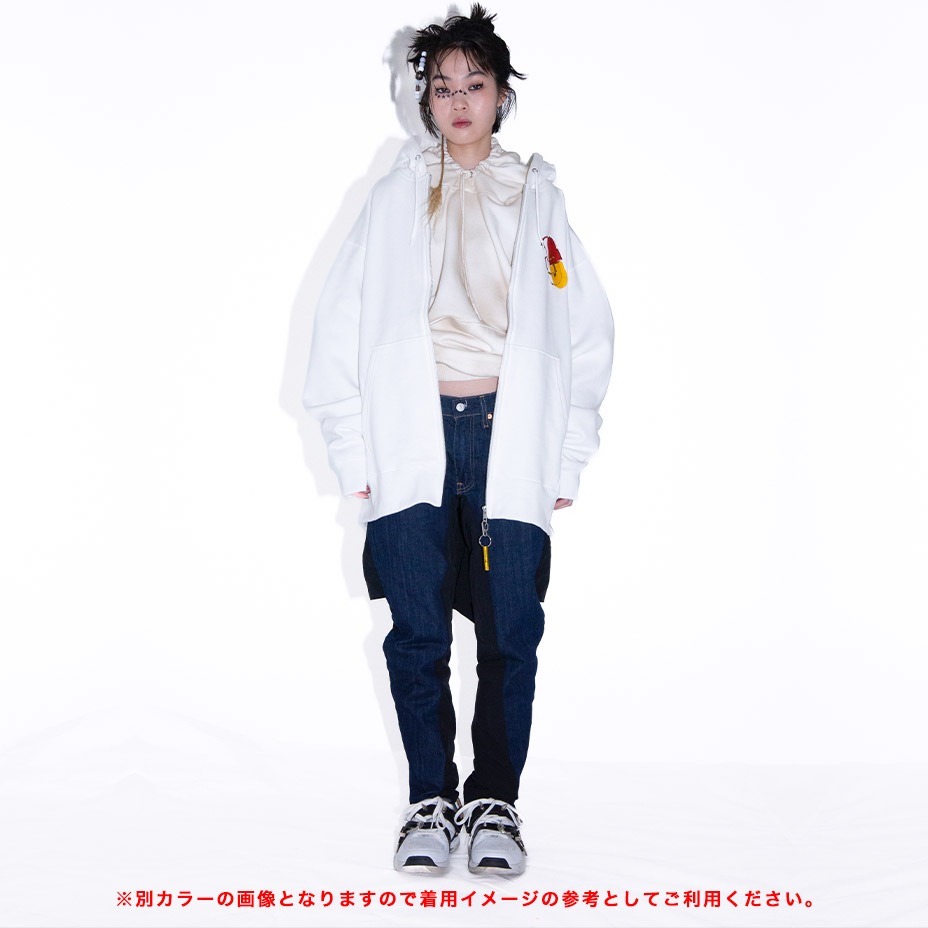 HOODIE / POWER / DRUKQS / GLITCH / EMB [ BS249203 ]  BODYSONG / ܥǥ