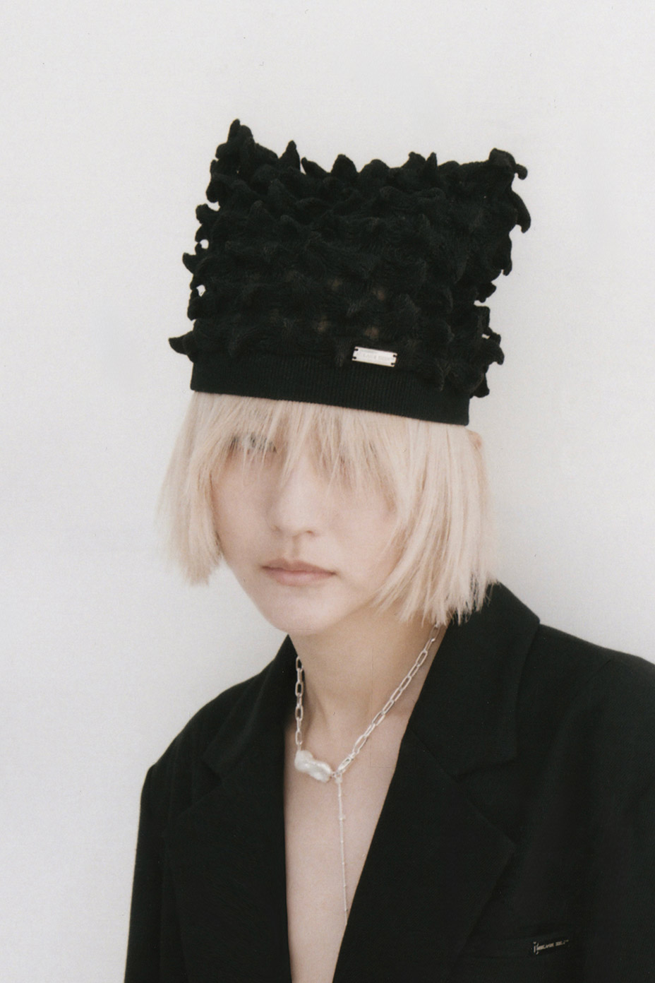 Spiky Embroidery Knit Cap [ MIKAGE SHIN / �ߥ��� ���� ] MGS-BSSS-2703
