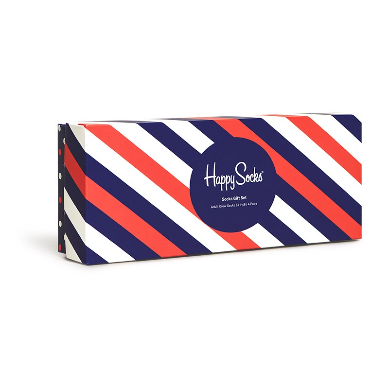 4-Pack Classic Navy Socks Gift Set [ 10203401-01 ] HAPPY SOCKS / �ϥåԡ����å���