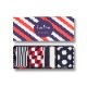 4-Pack Classic Navy Socks Gift Set [ 10203401-01 ] HAPPY SOCKS / �ϥåԡ����å���