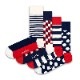 4-Pack Classic Navy Socks Gift Set [ 10203401-01 ] HAPPY SOCKS / �ϥåԡ����å���