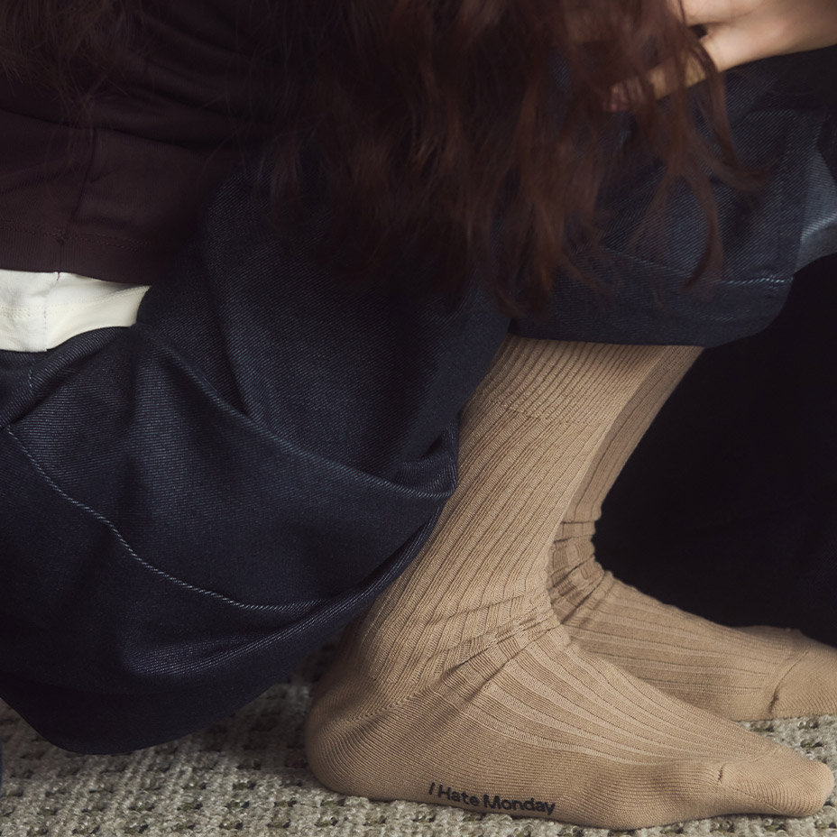 Basic Mood Socks [ I Hate Monday / �����إ��ȥޥ�ǡ� ] BYC-IHM25FWS28
