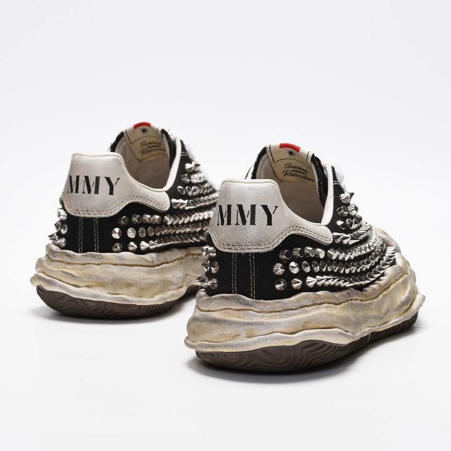 BLAKEY low / Original Sole Studded Canvas Low-top Sneakers [ A13FW729 ] MIHARA YASUHIRO / �ߥϥ�䥹�ҥ�