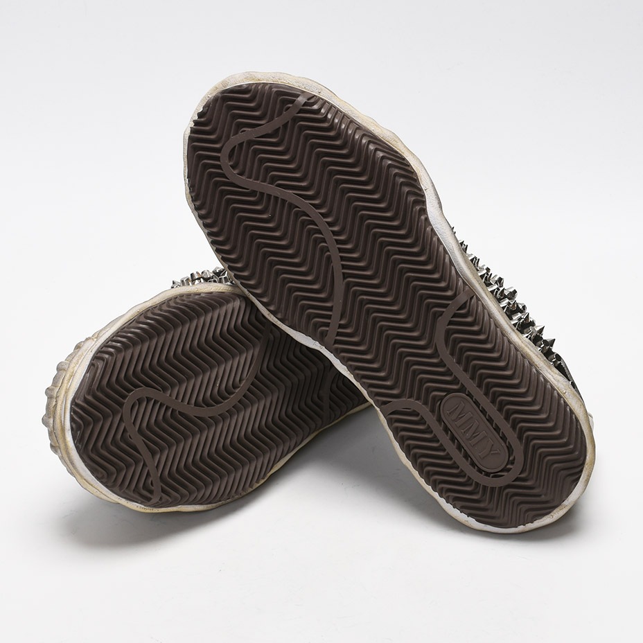 BLAKEY low / Original Sole Studded Canvas Low-top Sneakers [ A13FW729 ] MIHARA YASUHIRO / �ߥϥ�䥹�ҥ�