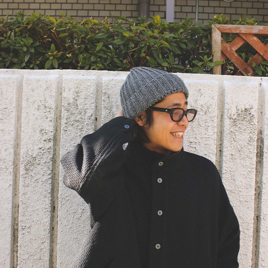 LG Knit Cap [ HTM253013 ] HUNTISM / �ϥ�ƥ�����