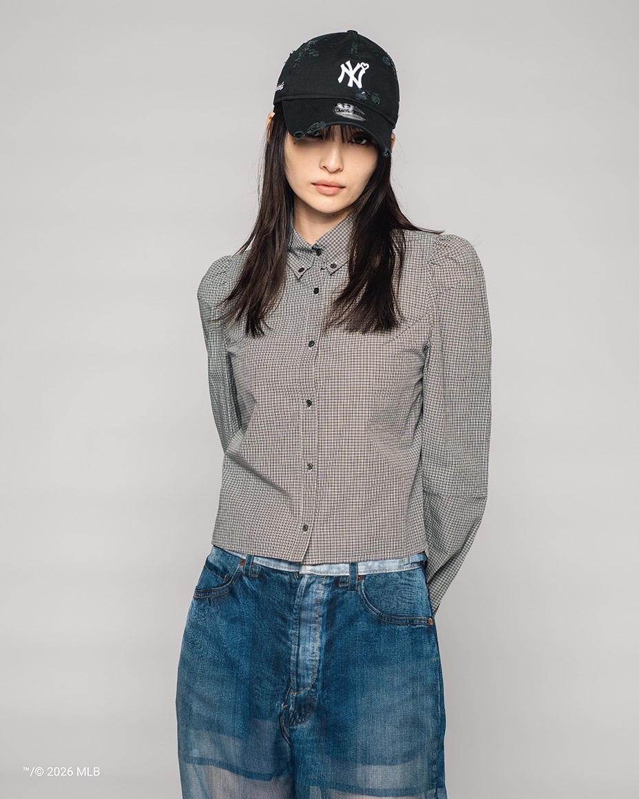 9TWENTY New York Yankees Cap [ BASICKS / �٥����å���  ] YKS-1201DGBK