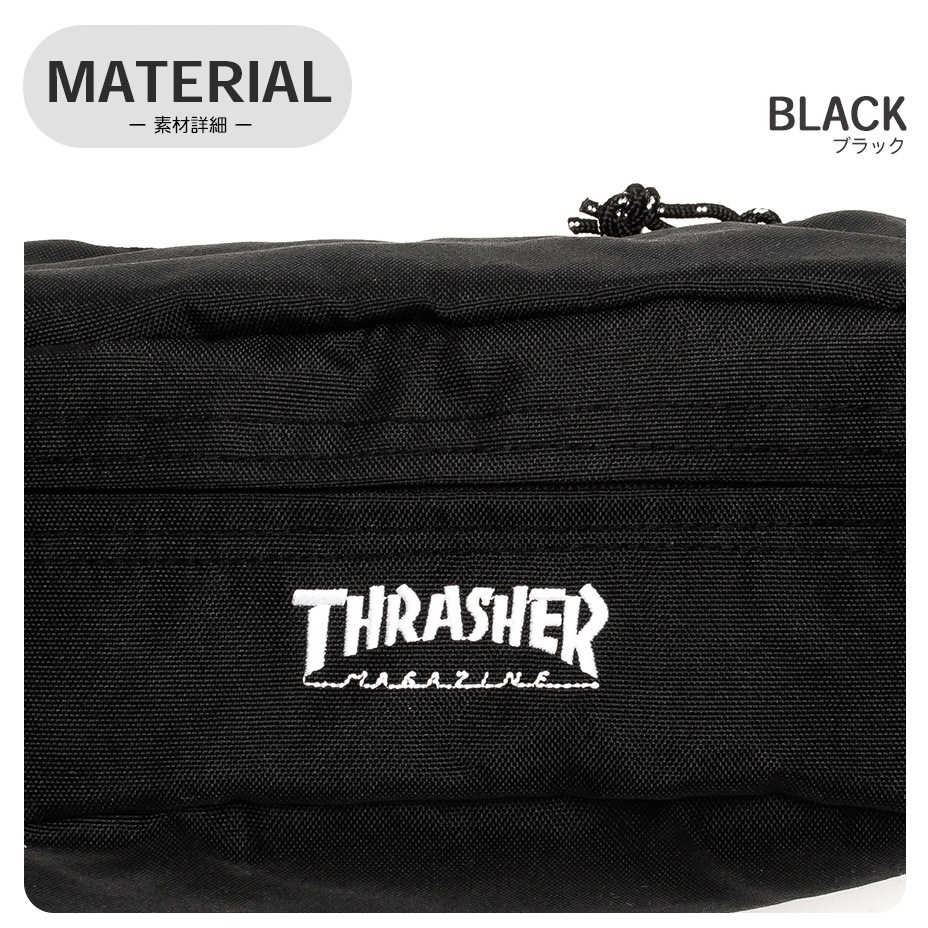 THRASHER WAIST BAG [ R1928 ] THRASHER / ����å��㡼