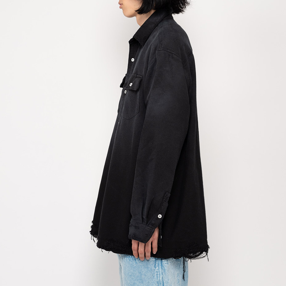 Distressed Shirts [ G10SH017 ] Myne / �ޥ���