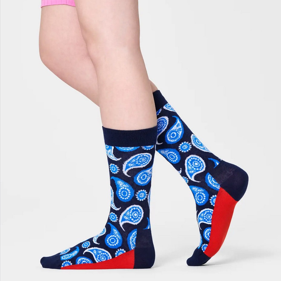 Paisley Sock [ 10231043-68  ] HAPPY SOCKS / �ϥåԡ����å���