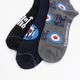THE WHO 3PAIR ASSORTED CREW / [ TWC370 ] Perris Socks / �ڥ꡼�����å���