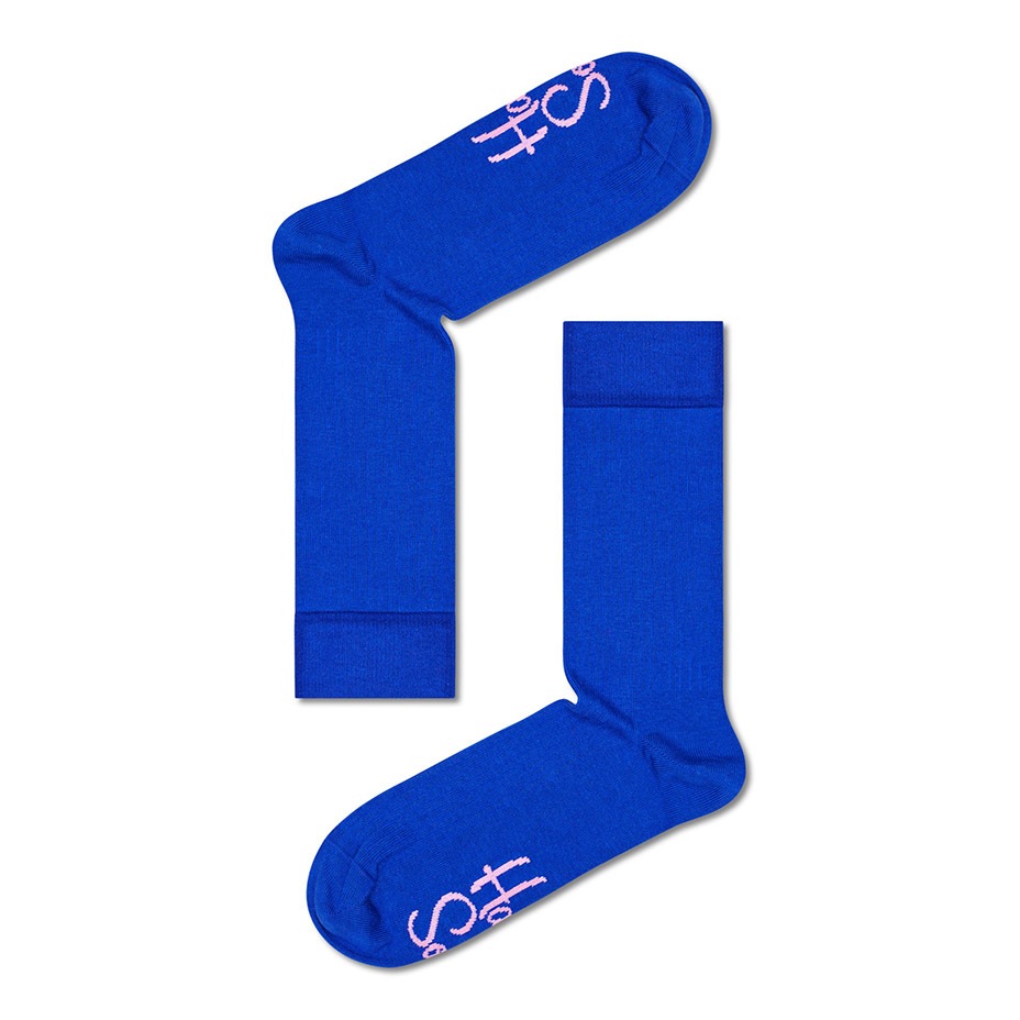 Solid Rib Sock [ 10231029-65  ] HAPPY SOCKS / �ϥåԡ����å���