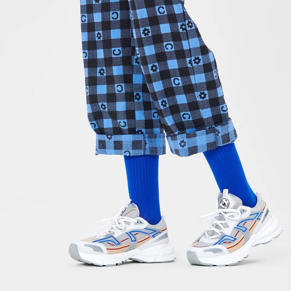 Solid Rib Sock [ 10231029-65  ] HAPPY SOCKS / �ϥåԡ����å���
