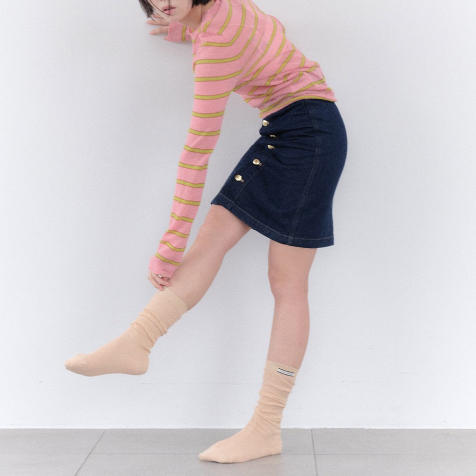 Loose Fit Knee Socks [ I Hate Monday / �����إ��ȥޥ�ǡ� ] BYC-IHM26SS08
