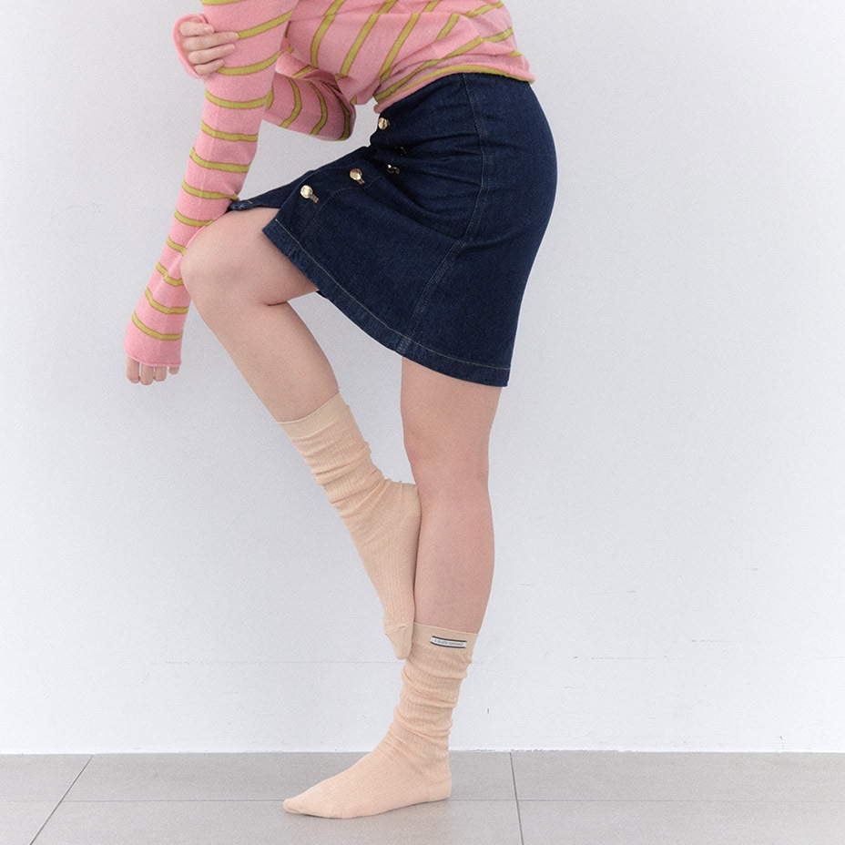 Loose Fit Knee Socks [ I Hate Monday / �����إ��ȥޥ�ǡ� ] BYC-IHM26SS08